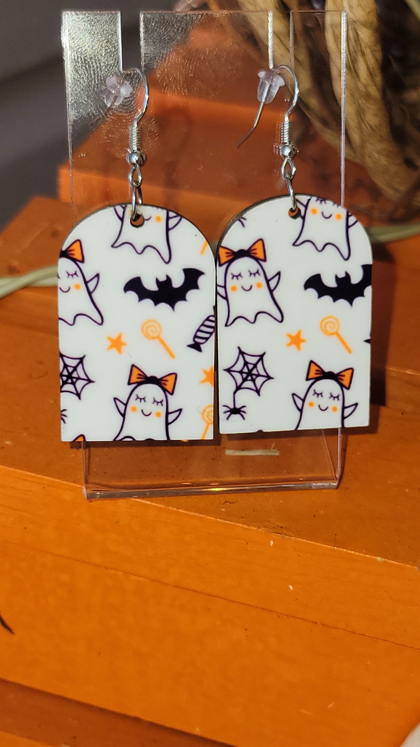 Spooky mystery earrings