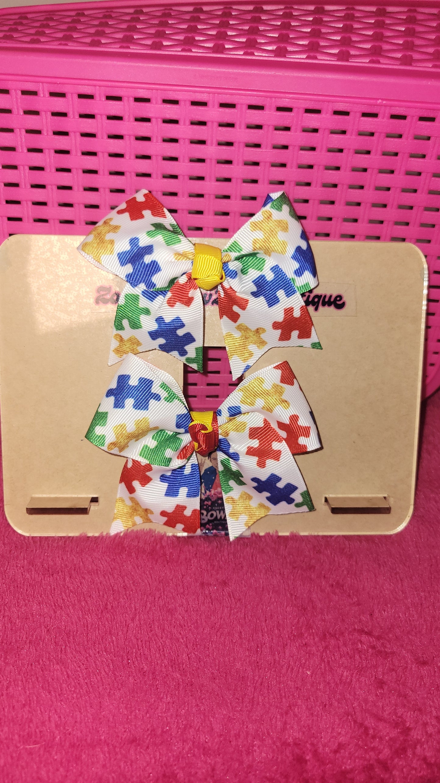 2025 Colorful autism bows