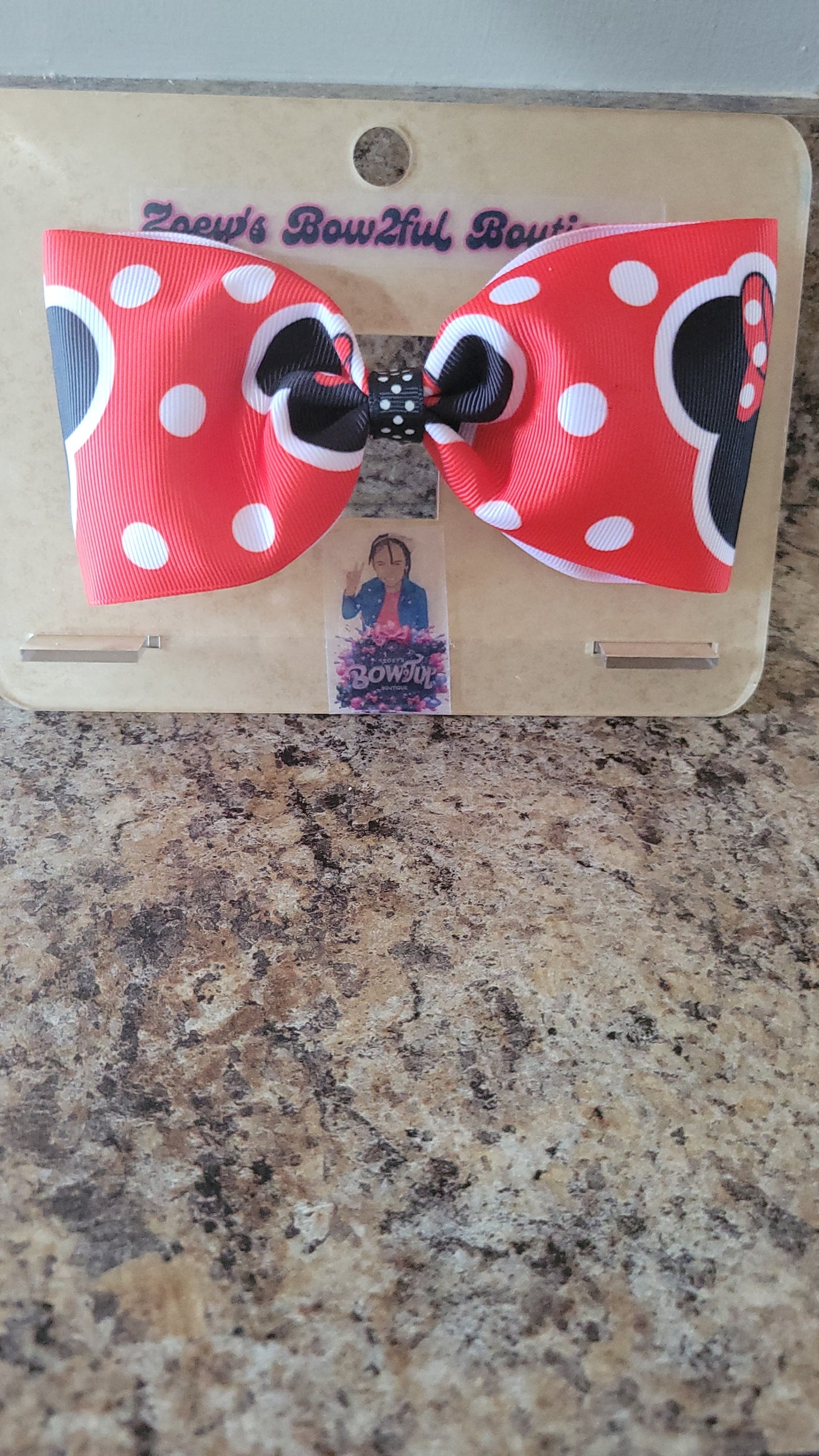 2025 Minnie bowtie bow