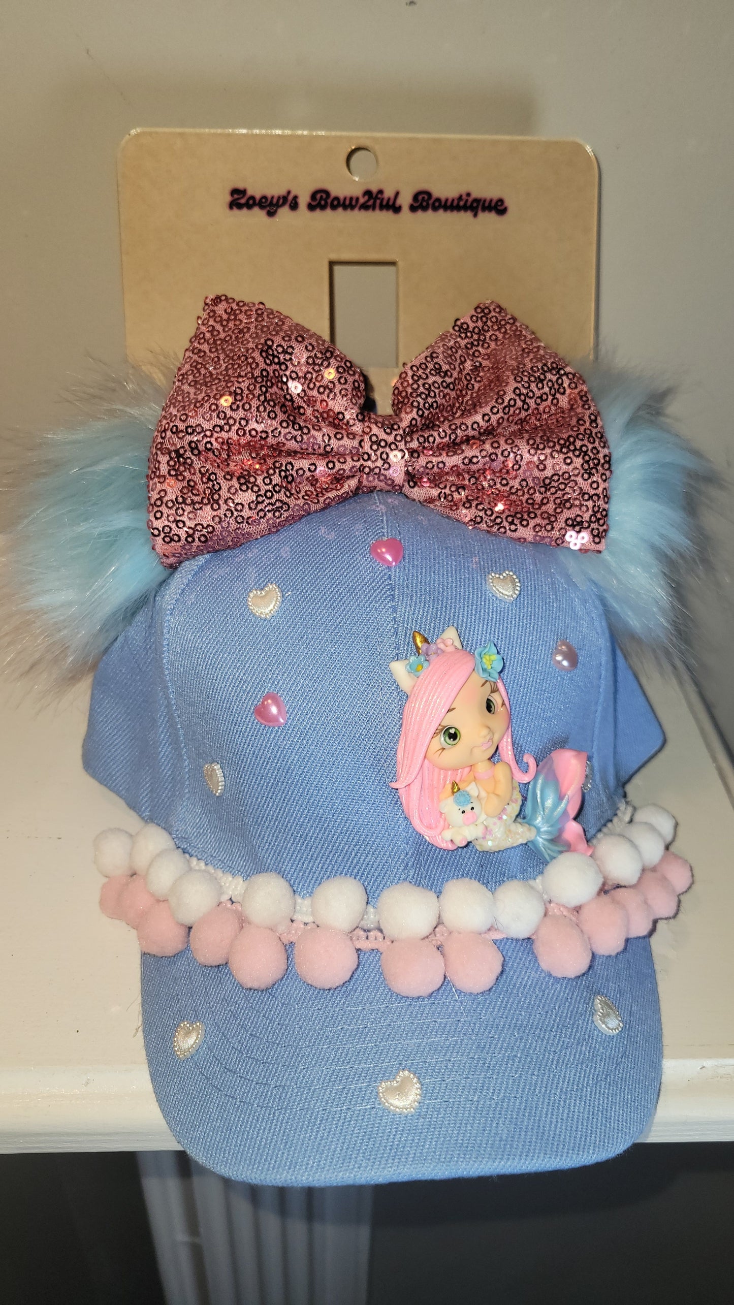 Mermaid love fun hat