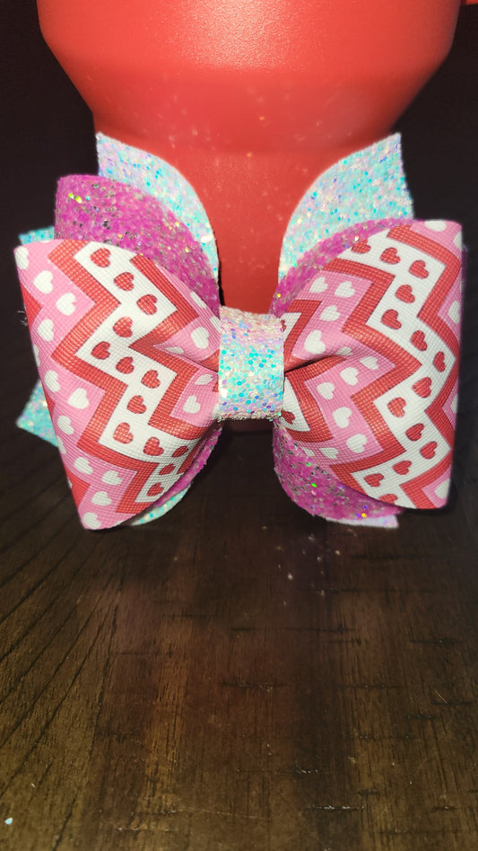 2025 Stanley straw pink bow