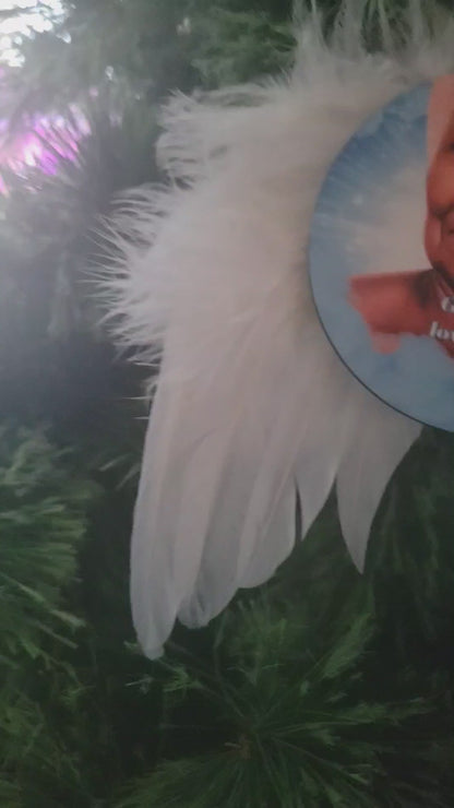 My Angel ornament with wings