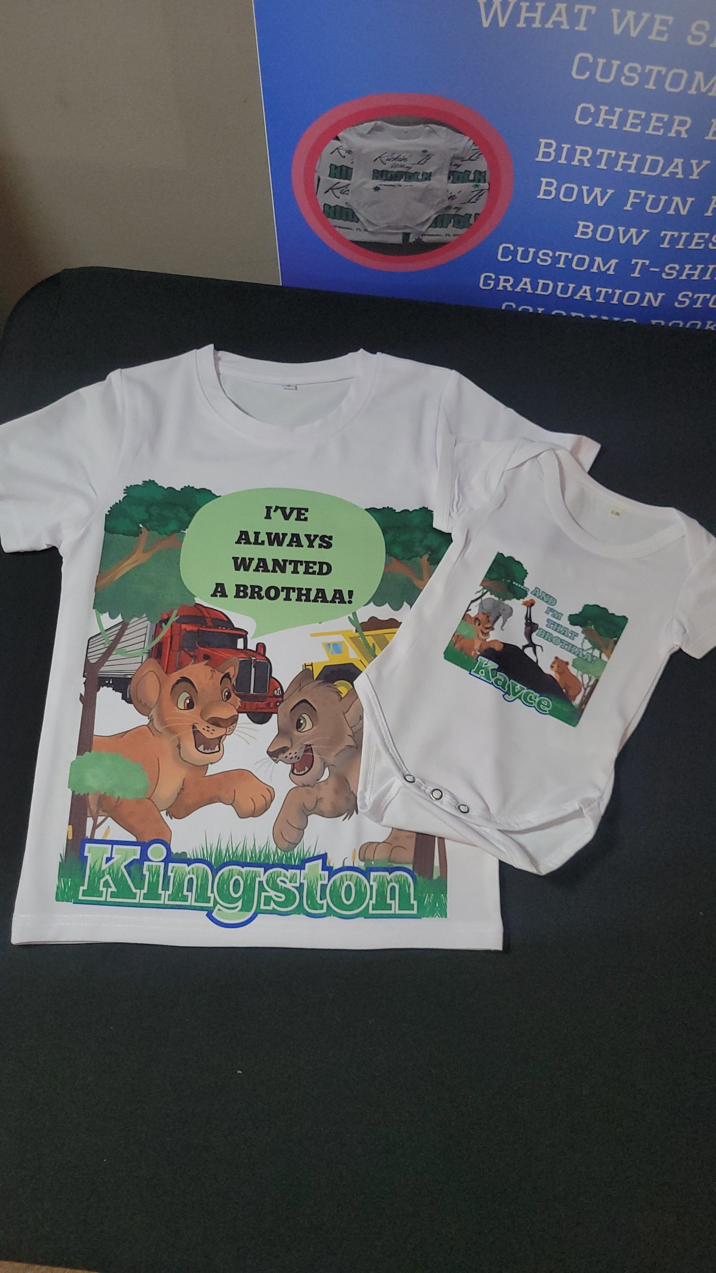 I've always wanted a brother matching tees