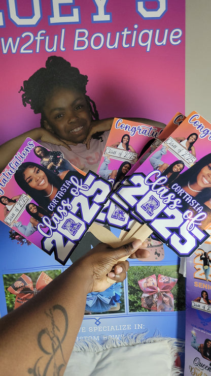 Graduation or party  fans paperback