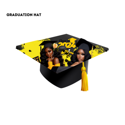 Graduation stole and topper bundle