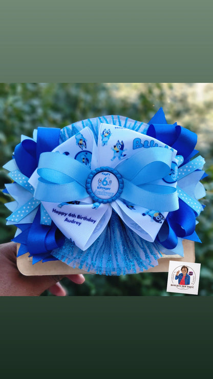 Customized Birthday bow