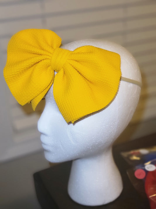 Headwrap with nylon